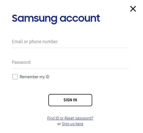 Htt Account Samsung Com
