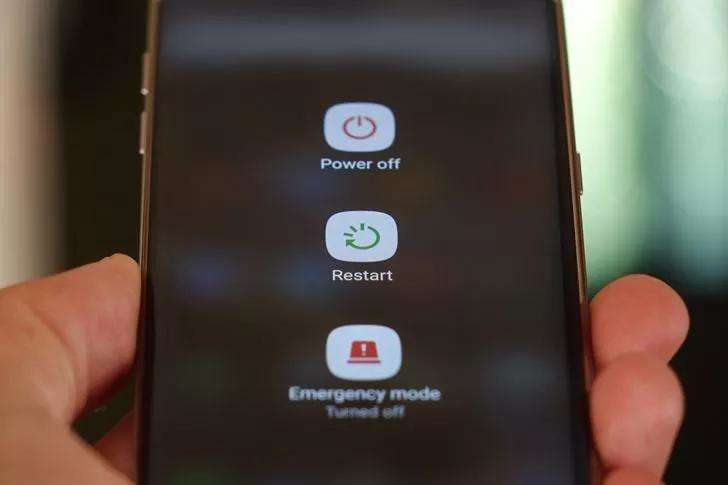 restart android phone