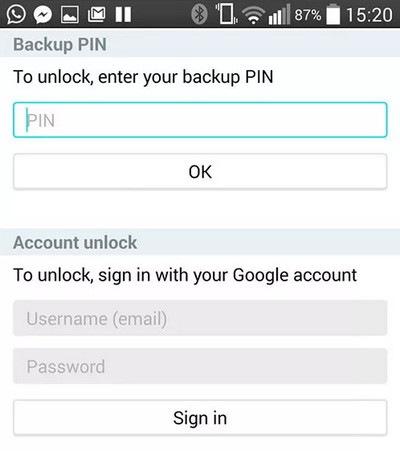 unlock-with-google-account