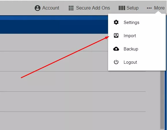 import button
