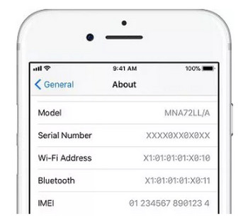 iphone about