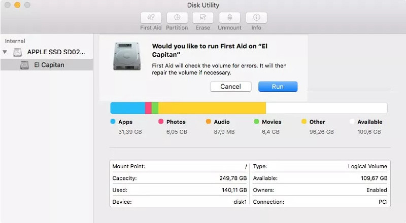 disk ultility