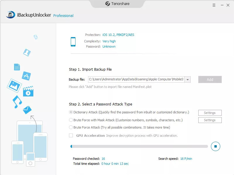 Tenorshare iphone backup unlocker crack