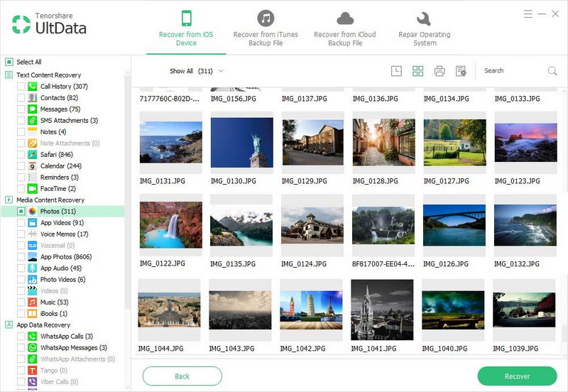 recover photos from ios device