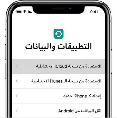 restore app data