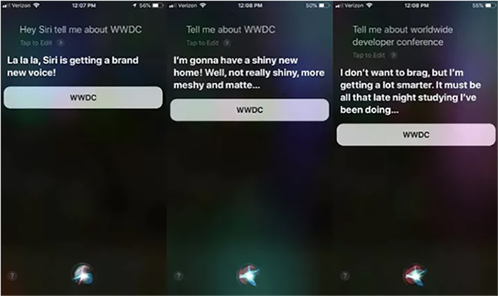 ask siri itself