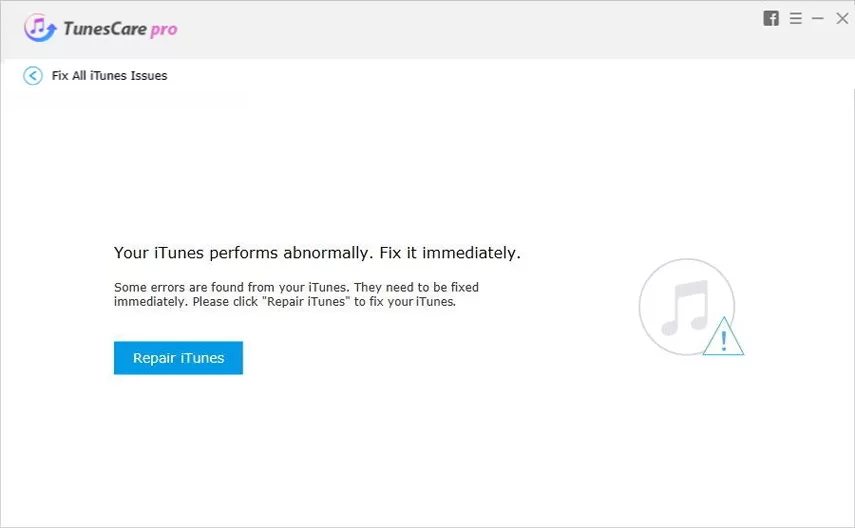 repair iTunes