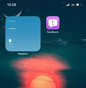 الحاجيات لا تعمل على نظام iOS 14