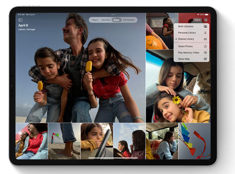 ipados 16-icloud shared photos