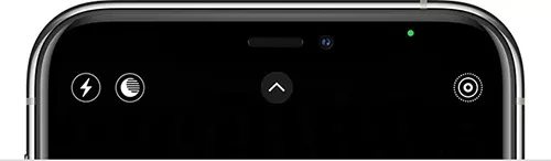 ما هي النقطة الخضراء في iOS 14