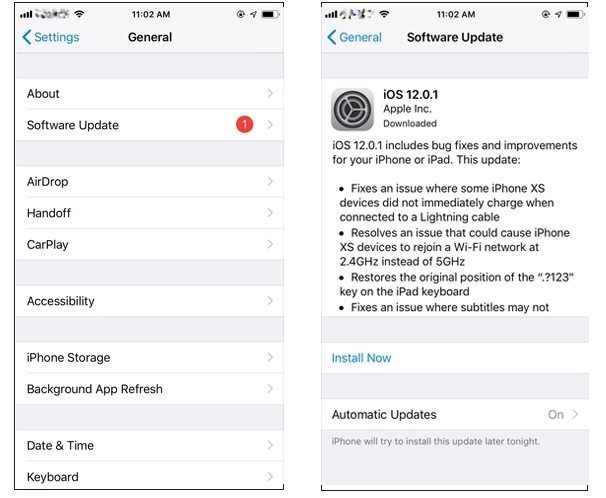update software