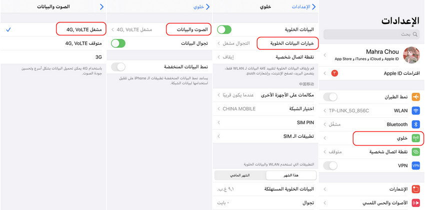 cellular data options