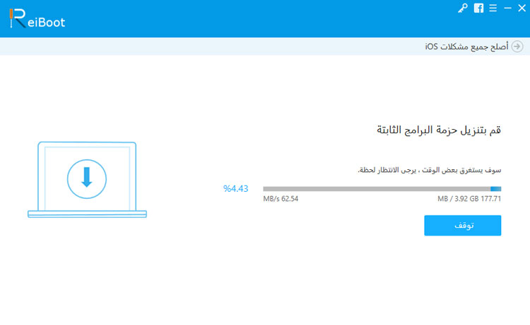 downloading process