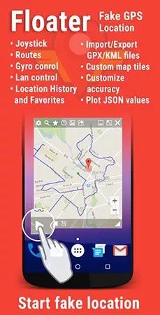 floater fake gps location