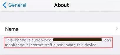 تحقق مما إذا كان ipad يخضع للإشراف