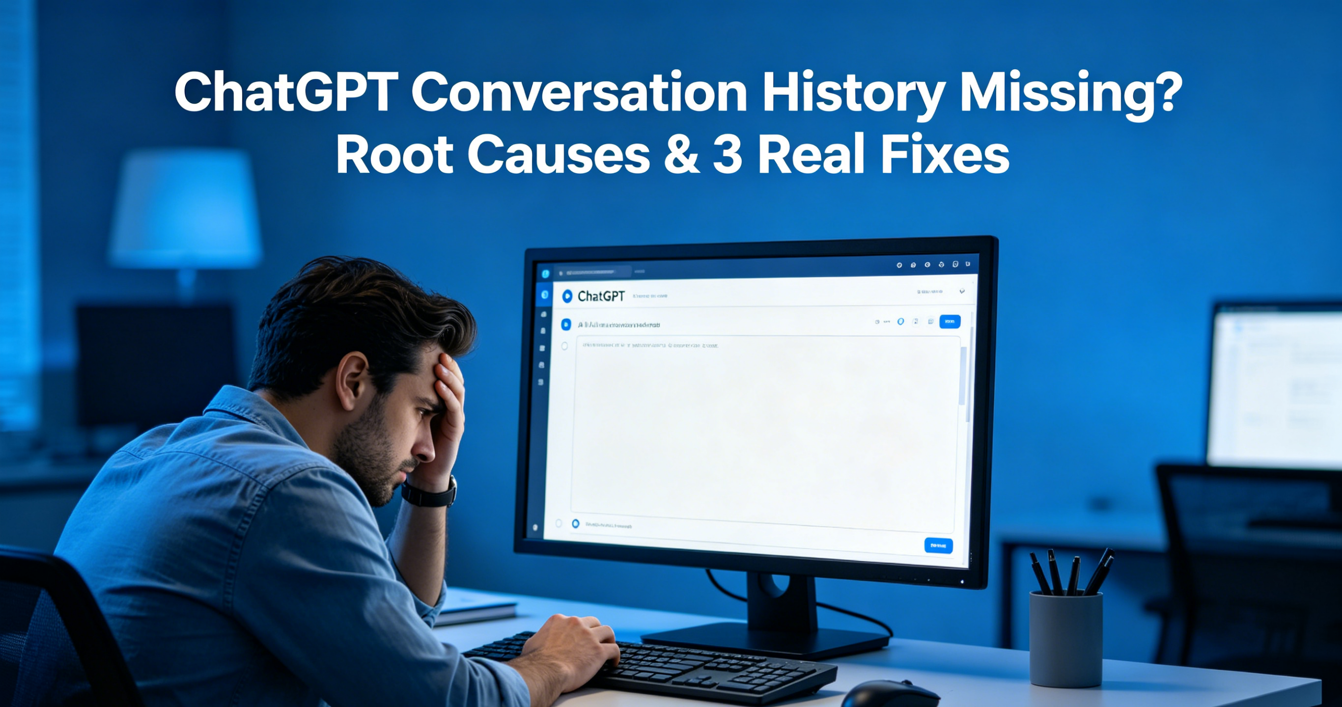 how to fix chatgpt conversation history missing
