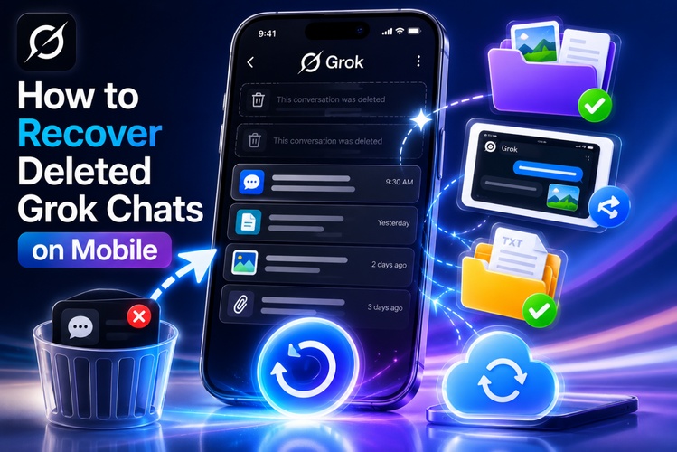 How to Recover Deleted Grok Chats