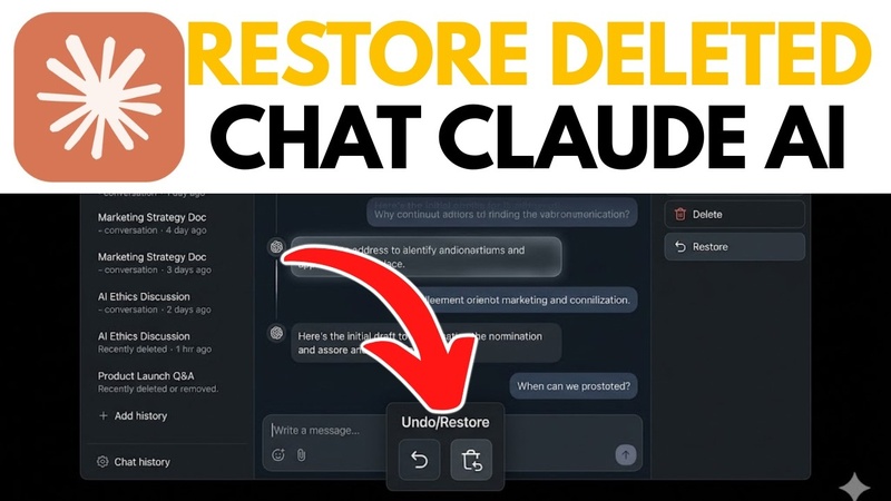 Recover Deleted Claude Chat
