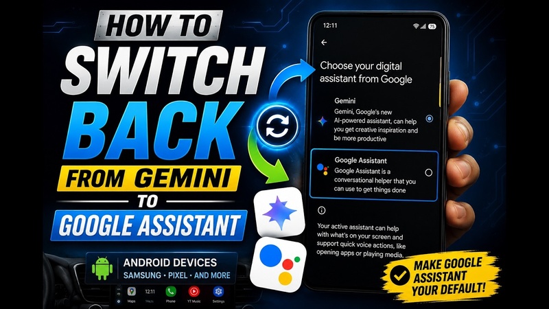 Switch Back to Google Assistant