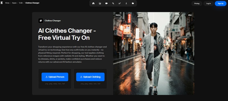 changer vêtement photo en ligne gratuit
