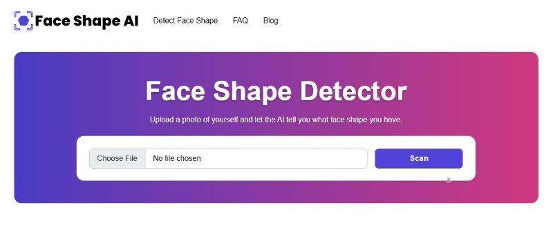 face shape detector online