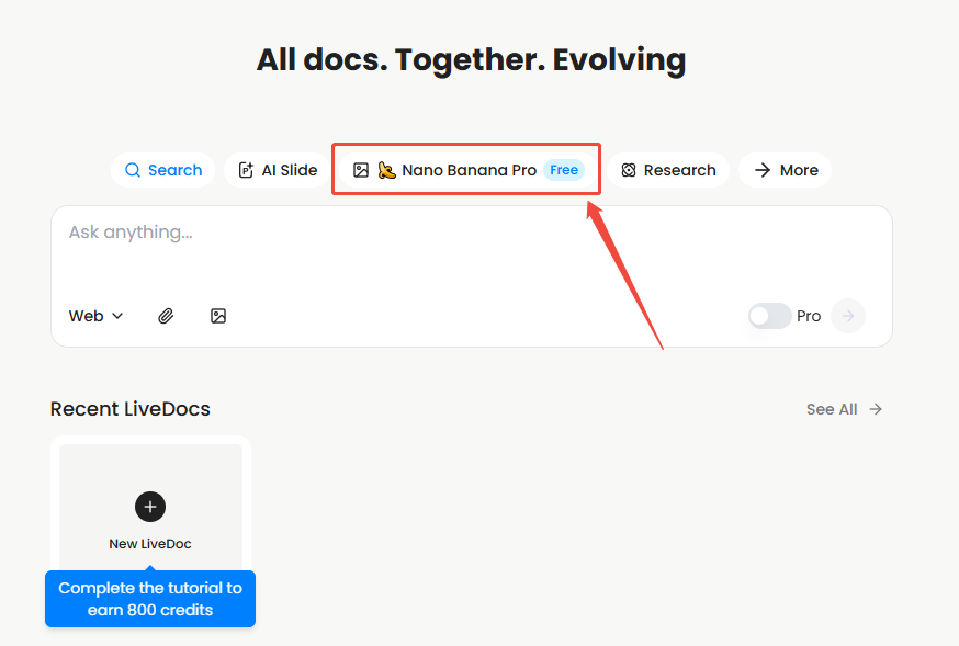 felo.ai free to use nano banana ai free
