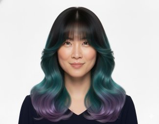 Gemini 髮型 prompt 齊瀏海