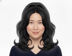 髮型模擬高馬尾辮