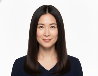 Gemini 換髮型指令女生 直髮