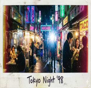 夜市拍立得照片合成