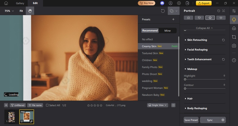 PixPretty 照片編輯完成
