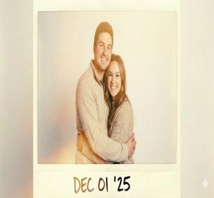 拍立得照片合成浪漫風