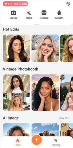 Airbrush Homepage Screenshot