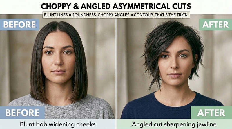 Choppy Asymmetrical Cut