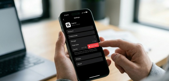 Clear Capcut's Cache
