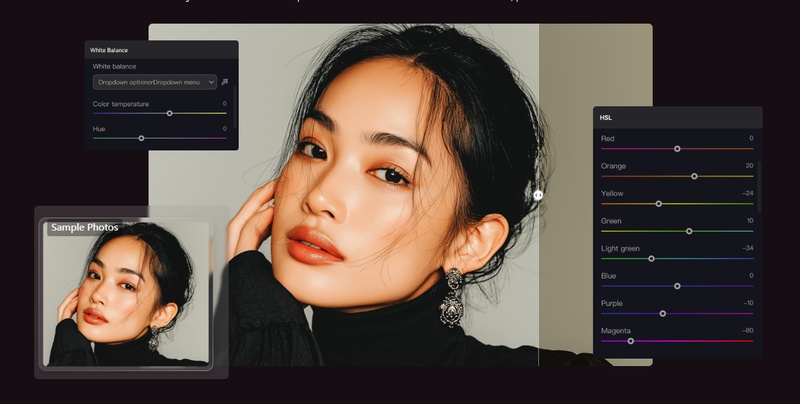 Cropping Tool Interface with Ratio Selected