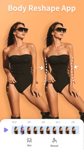 PrettyUp Schlankmacher-Werkzeug Oberfläche