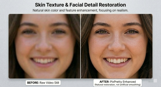 Restore Lifelike Skin & Details