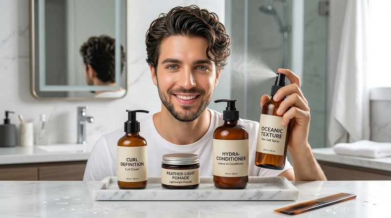 Styling Creams and Sprays Lineup