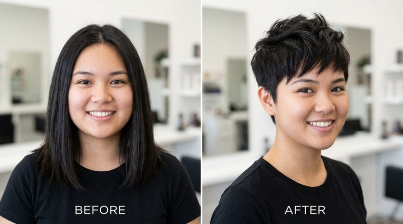 Textured Crop with Lift