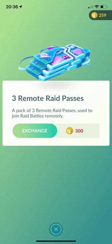 3 Remote Raid Passes
