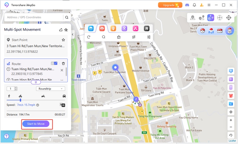 Adjust Speed and Route for Raids