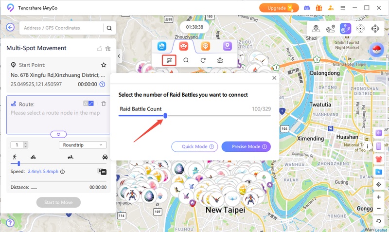 Auto Raid Route Planner