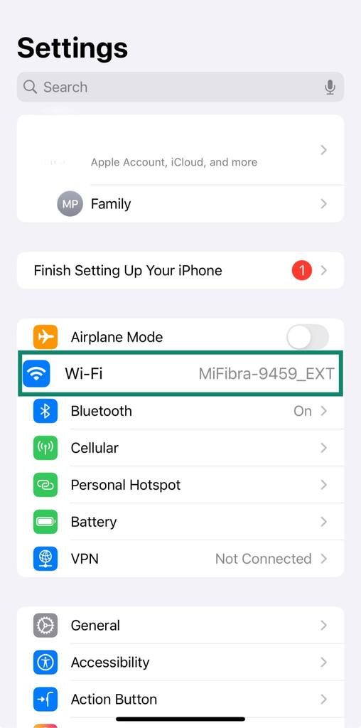 connect wifi vpn on iphone