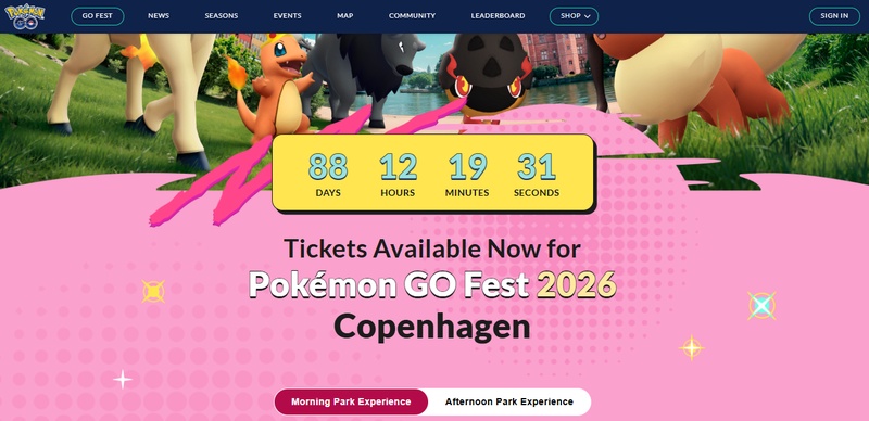Pokémon Event in Kopenhagen im Juni 2026