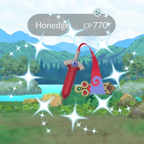 Honedge in One Star Raids