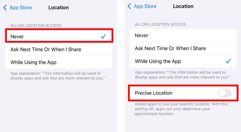 Turn Off TikTok Location on iPhone