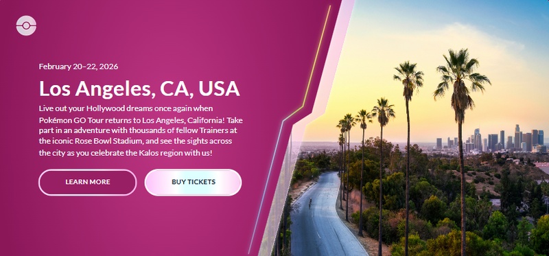 Los Angeles Pokémon Event Hotspots