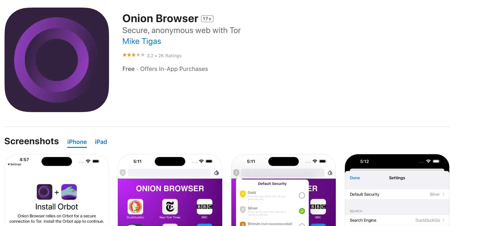 Onion Browser