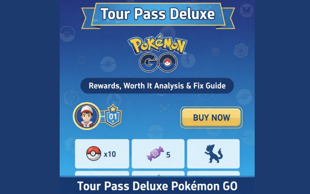 Pokemon Go Tour Deluxe Pass Details